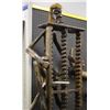 Image 2 : Large vintage African wood carved CD rack - approx 7ft tall