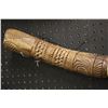 Image 2 : Group of 2 antique African carved wooden tusks