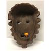 Image 3 : West African hand-carved "protector for evil spirit - Angola" tribal wooden mask - approx 17" long