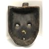 Image 2 : West African hand-carved decorative tribal wooden mask for wall - approx 16" long
