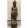 Image 1 : Bronze standing "Buddha "statue - Approx 41" tall