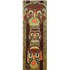 Image 2 : First Nations decorative wall art hanging - approx. 16in x 53 1/2in