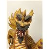 Image 3 : Group of 2 dragon decorative art sculptures - approx 13" height & 16" height