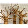 Image 2 : Group of approx 14 Baobab African Christmas jewelry & ring tree