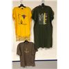 Image 1 : Group of 4 assorted African shirts - includes 2 kenyan long shirts / African beats t shirts & blouse