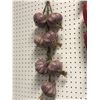 Image 2 : Group of 3 ceramic decorative hangings - includes onion & red jalapeno
