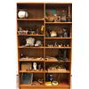 Image 1 : Shelf lot of African assorted items - includes Map of Africa wall hanging / sculptures / double side