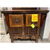 Image 2 : Antique rustic Chinese altar cabinet - approx 29" L x 41 1/2" W x 34" H