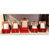 Image 1 : Group of 5 Chinese oriental makeup / jewelry boxes w/ mirror