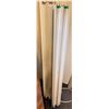 Image 2 : Group of 5 shoplights - one brand new in box - approx 48" long