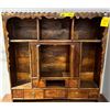 Image 2 : Antique decorative Chinese display cabinet - approx 32" L x 6 1/2" L x 31 1/2" H