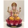 Image 2 : Group of 2 Indian decorative sculptures - Indian Ganesha statue & Brass Natraj statue