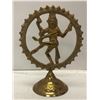 Image 3 : Group of 2 Indian decorative sculptures - Indian Ganesha statue & Brass Natraj statue