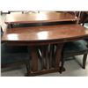 Image 2 : Solid Cherry wood dining room set - includes dining room extendable table (approx 60" x 40" L x 30 1