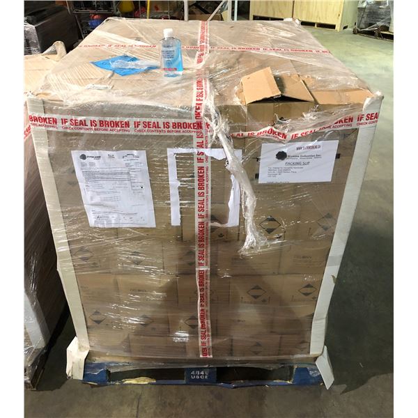 Pallet full of new Delon+ 235ml hand sanitizer gel moisturizing bottles - includes approx. 180 boxes