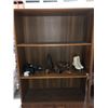 Image 2 : Set of 2 bookshelves w/ bottom cabinets - approx. 32in wide x 12 1/2in depth x 70in tall each