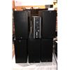 Image 1 : Group of 6 asssorted desktop computers/PCs/ PC cases - includes 1 HP Compaq Intel Core 2 Duo/ 5 unkn