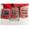 Image 3 : Group of assorted Emergency Fire Alarm pull stations