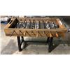 Image 1 : Foosball table - approx. 5ft wide x 30in depth x 3ft height