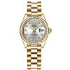 Image 1 : Rolex 28MM President YG with Diamond Bezel Model # 279138