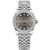 Image 1 : Rolex 31MM SS Datejust with Diamond Bezel Model # 278384RBR
