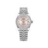 Image 1 : Rolex 31MM SS Datejust with Diamond Bezel Model # 278384RBR
