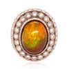 Image 1 : 9.52ct OPAL 14K ROSE Gold 15.5gm Ring
