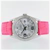 Image 1 : Rolex DateJust Diamond Floral Pink 36MM Wristwatch