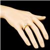 Image 3 : 14K Gold 0.42ctw Diamond Ring