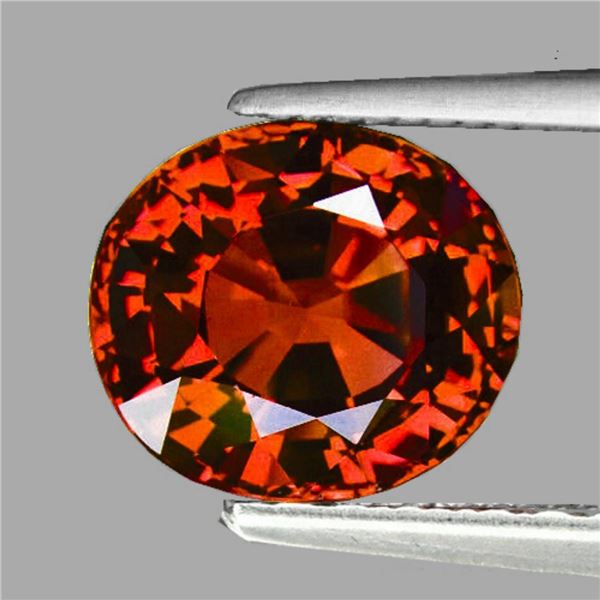 Natural Mandarin Orange Spessartite Garnet {Flawless-VVS}