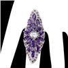 Image 3 : Natural Aquamarine Amethyst Ring