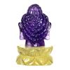 Image 2 : Natural Amethyst Handcarved Buddha 162 Carats