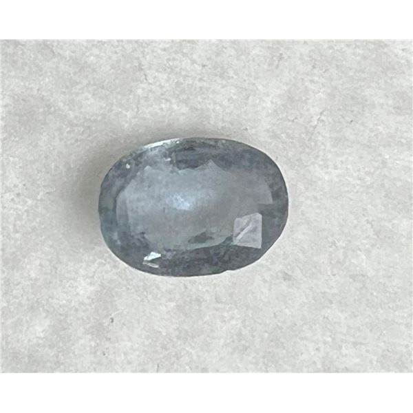 Natural Greyish Blue Sapphire