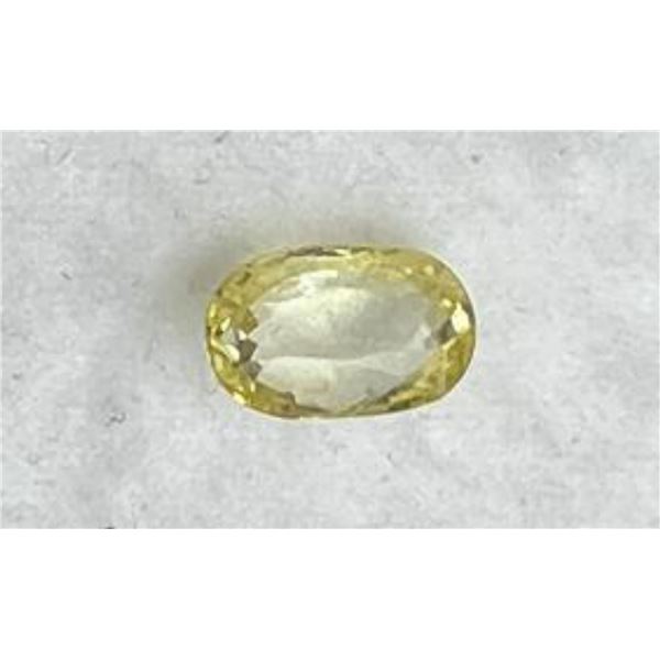 Natural Light Yellow Ceylon Sapphire 2.135 Cts....Untreated