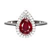 Image 1 : Natural Pigeon Blood Ruby Ring