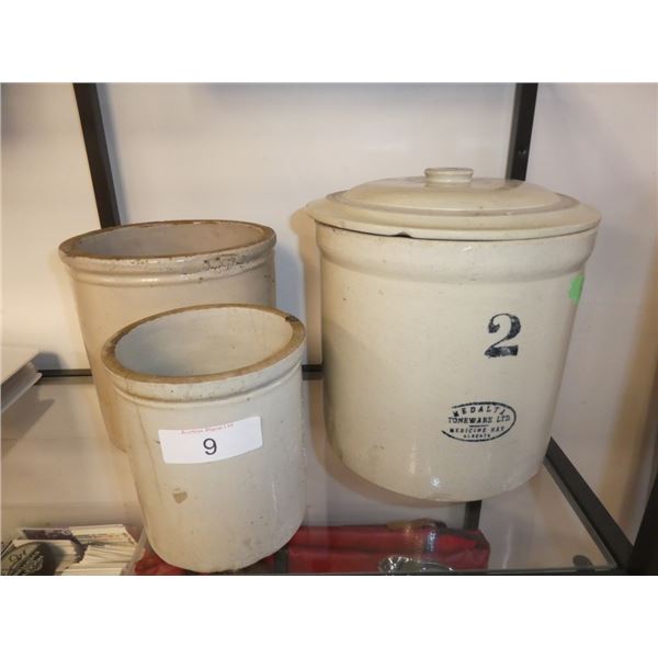 Medalta Stoneware Ltd crocks