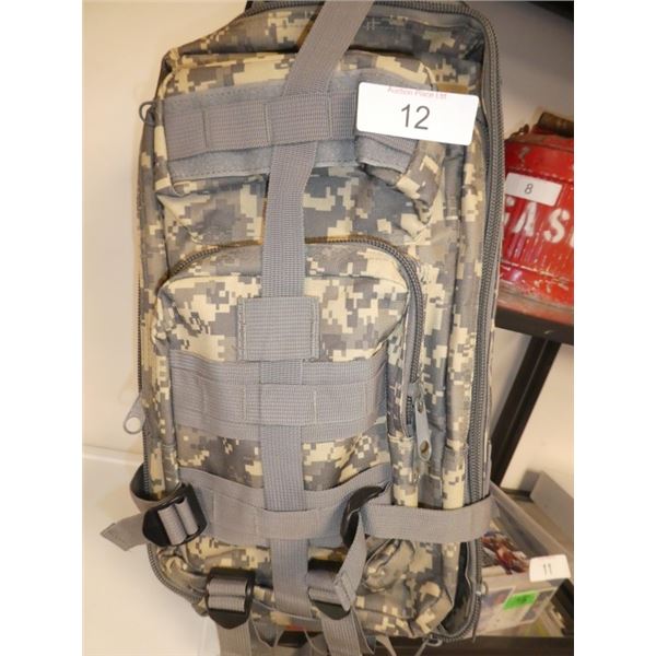 camoflauge backpack