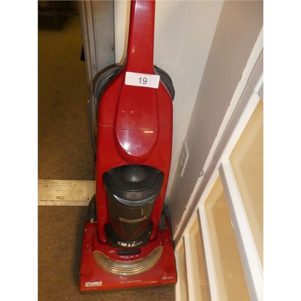 Kenmore HEPA filter upright vacuum works