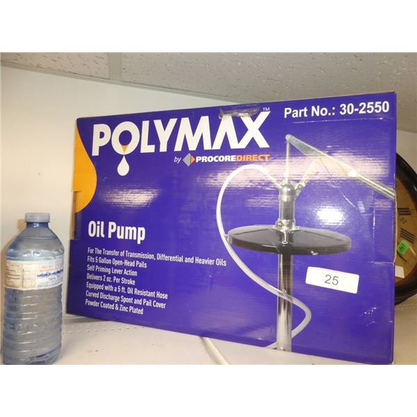 Polymax oil pump
