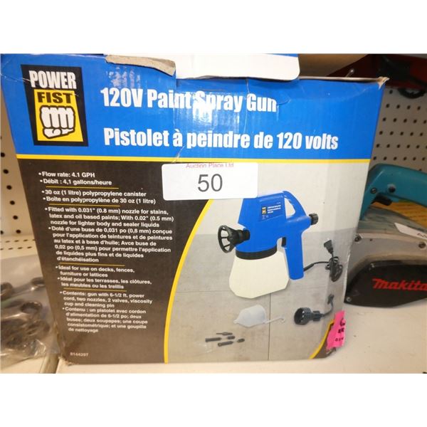 120V paint spray gun