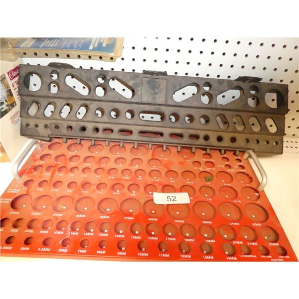 socket organizers/plastic tool organizer