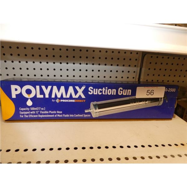 Polymax suction gun