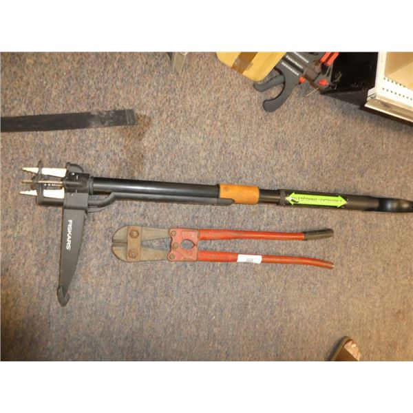 Fiskars telescoping weeder & bolt cutters