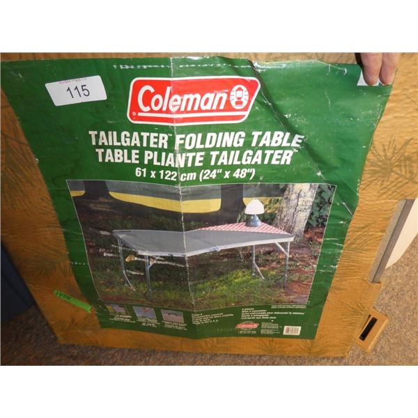 tailgater folding table