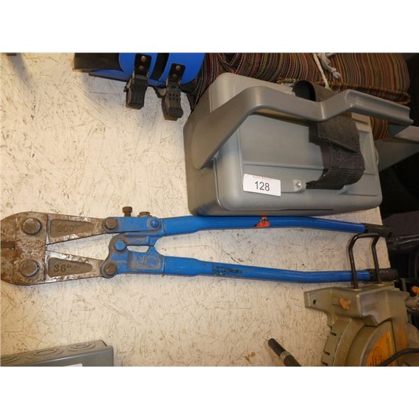 36" bolt cutters, thermos box