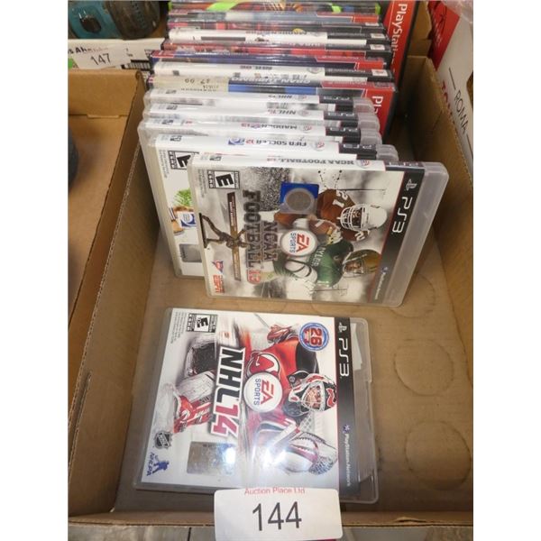 Xbox, PS2, PS3 games