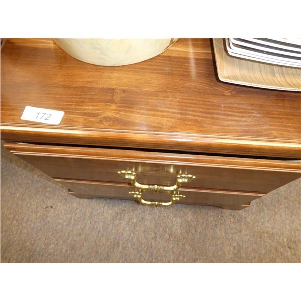 side table w/ drawers