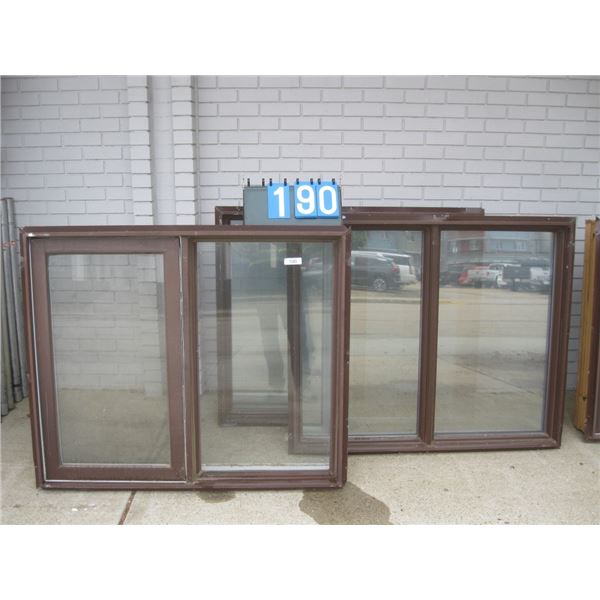 3- Windows 47.5" x 39.5" x 6.5"