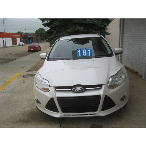 2012 Ford Focus Sel 178634 kms Fully Loaded