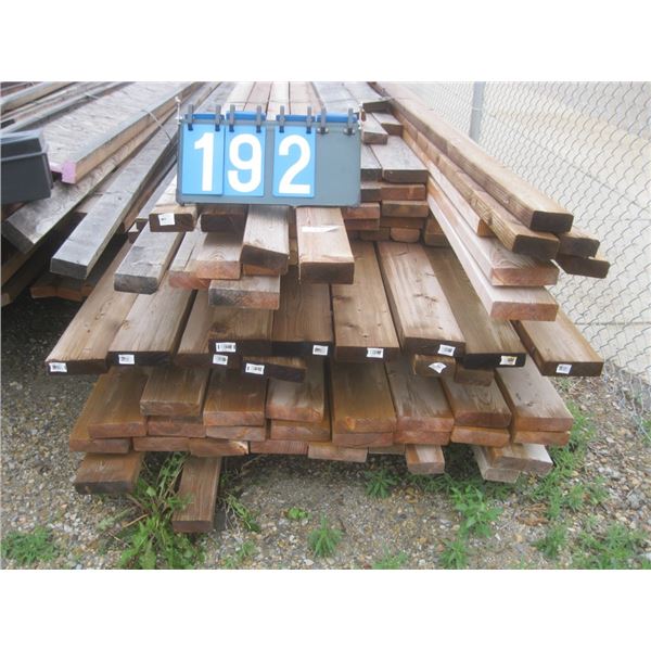 Large Bundle of Lumber consisting of